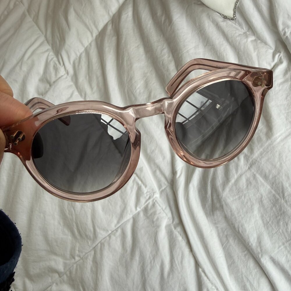Illesteva RARE Pink Crystal Leonard IIe Sunglasses, France c.74 50 23 145